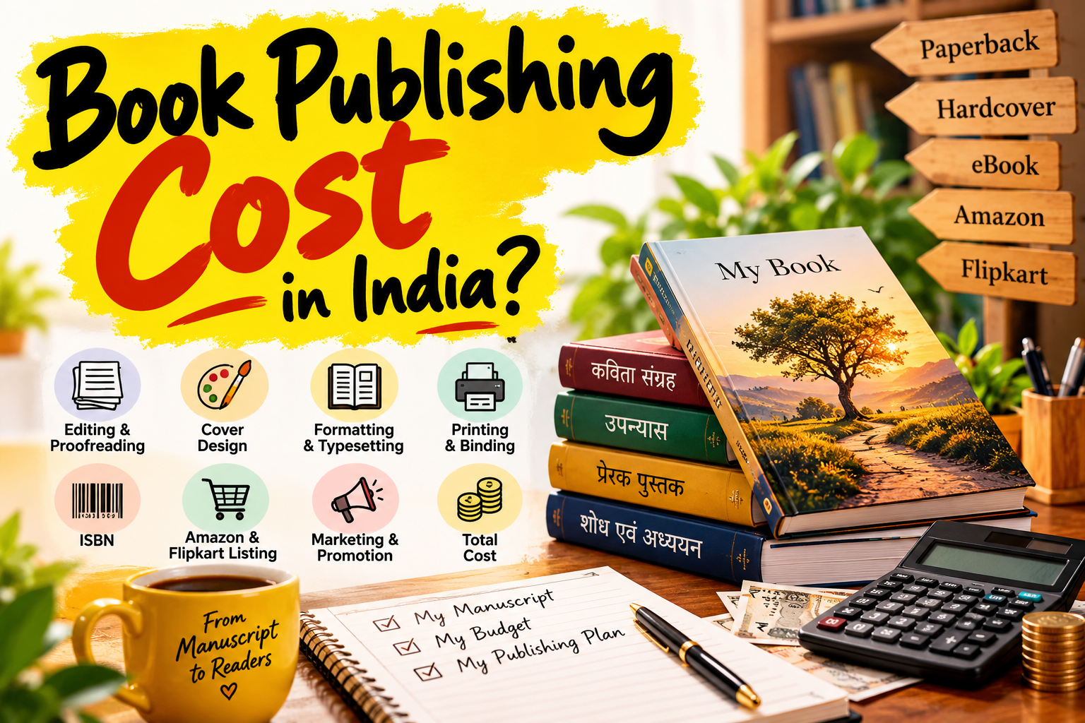 How Much Will It Cost to Publish a Book in India?